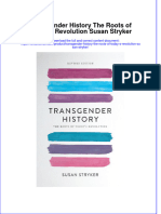 Textbook Transgender History The Roots of Today S Revolution Susan Stryker Ebook All Chapter PDF