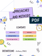 Methods & Approaches