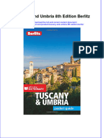 Download textbook Tuscany And Umbria 8Th Edition Berlitz ebook all chapter pdf 