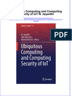 Download textbook Ubiquitous Computing And Computing Security Of Iot N Jeyanthi ebook all chapter pdf 