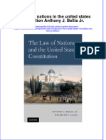 Textbook The Law of Nations in The United States 1St Edition Anthony J Bellia JR Ebook All Chapter PDF