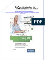 Textbook Using Sap An Introduction For Beginners and Business Users Schulz Ebook All Chapter PDF