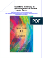 Textbook Transcendent Mind Rethinking The Science of Consciousness 1St Edition Imants Baruss Ebook All Chapter PDF