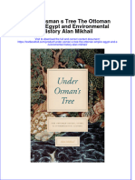 Download textbook Under Osman S Tree The Ottoman Empire Egypt And Environmental History Alan Mikhail ebook all chapter pdf 