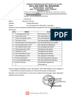 SURAT REKOM PDPKPNU PTK Mts MA'ARIF-1