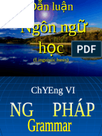 Bài Giảng Dẫn Luận Ngôn Ngữ - Chương 5 - Ngữ Pháp - 925976