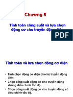 Chuong 5 - Tinh Toan Va Lua Chon Dong Co