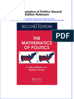 Download textbook The Mathematics Of Politics Second Edition Robinson ebook all chapter pdf 