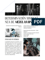 P3 - Determinación simultánea de mezclas binarias