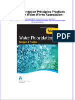 Textbook Water Fluoridation Principles Practices American Water Works Association Ebook All Chapter PDF