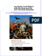 Download pdf The Library Books 16 20 Philip Ii Alexander The Great And The Successors The Great Alexander ebook full chapter 