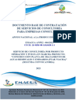 Documento Base de Contratación de Servicios de Consultoría para Empresas Consultoras