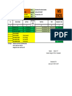 Hasil TestMs. Excel-2 (Pelaksanaan)