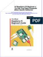 Full Chapter The Official Raspberry Pi Beginner S Guide How To Use Your New Computer 5Th Edition Gareth Halfacree PDF