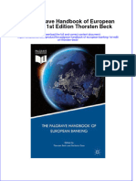 Textbook The Palgrave Handbook of European Banking 1St Edition Thorsten Beck Ebook All Chapter PDF