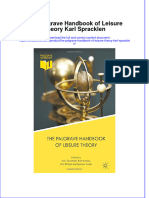 Download textbook The Palgrave Handbook Of Leisure Theory Karl Spracklen ebook all chapter pdf 
