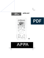 APPA 607 - Manual
