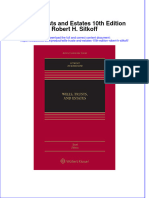 Textbook Wills Trusts and Estates 10Th Edition Robert H Sitkoff Ebook All Chapter PDF