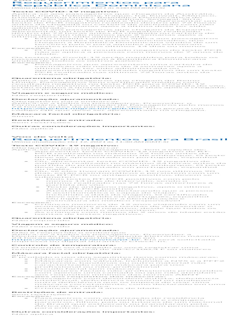 Requisitos de viagem copa airlines pdf visto para viagem