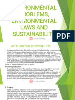 Module 2 Environmental Problems Environmental Laws AND Sustainability