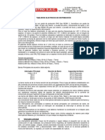 Especificaciones Tableros de Distribución