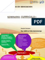 Seminario Curriculo I