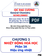 CHUONG 3 Phần 3A - Nhiệt Hoá Học