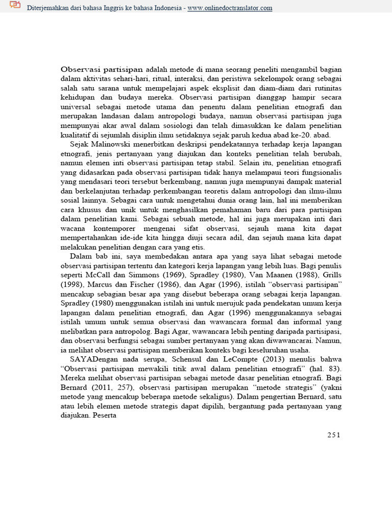 Observasi Partisipan - En.id | PDF