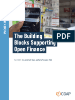 Working Paper - The Building Blocks Supporting Open Finance