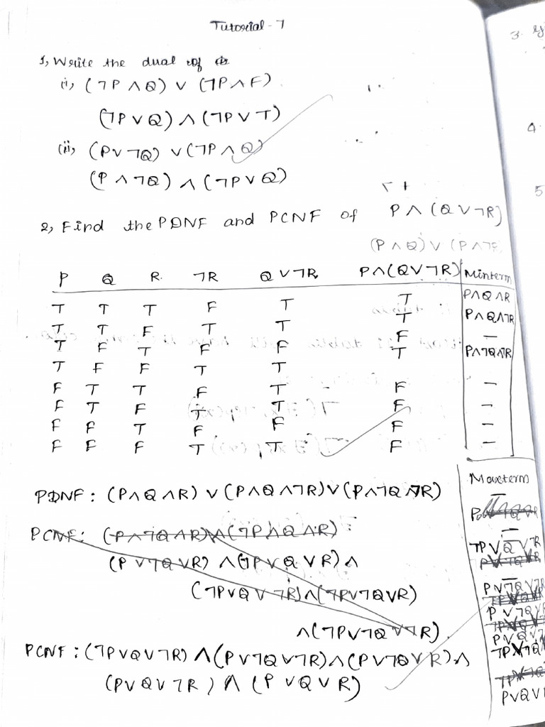 Tutorial 7 discrete structures pdf