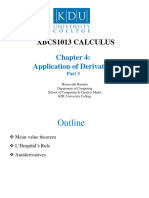 Chapter 4 Application of Derivative III