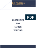 Writing Guidlines