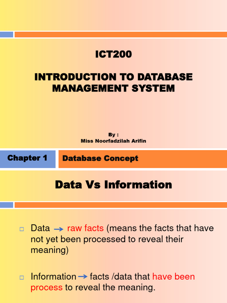 Introduction to Database Management Systems | PDF | Databases | Data