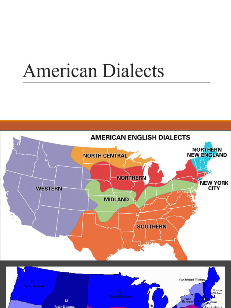 Overview of American English Dialects | PDF | Travel | Art