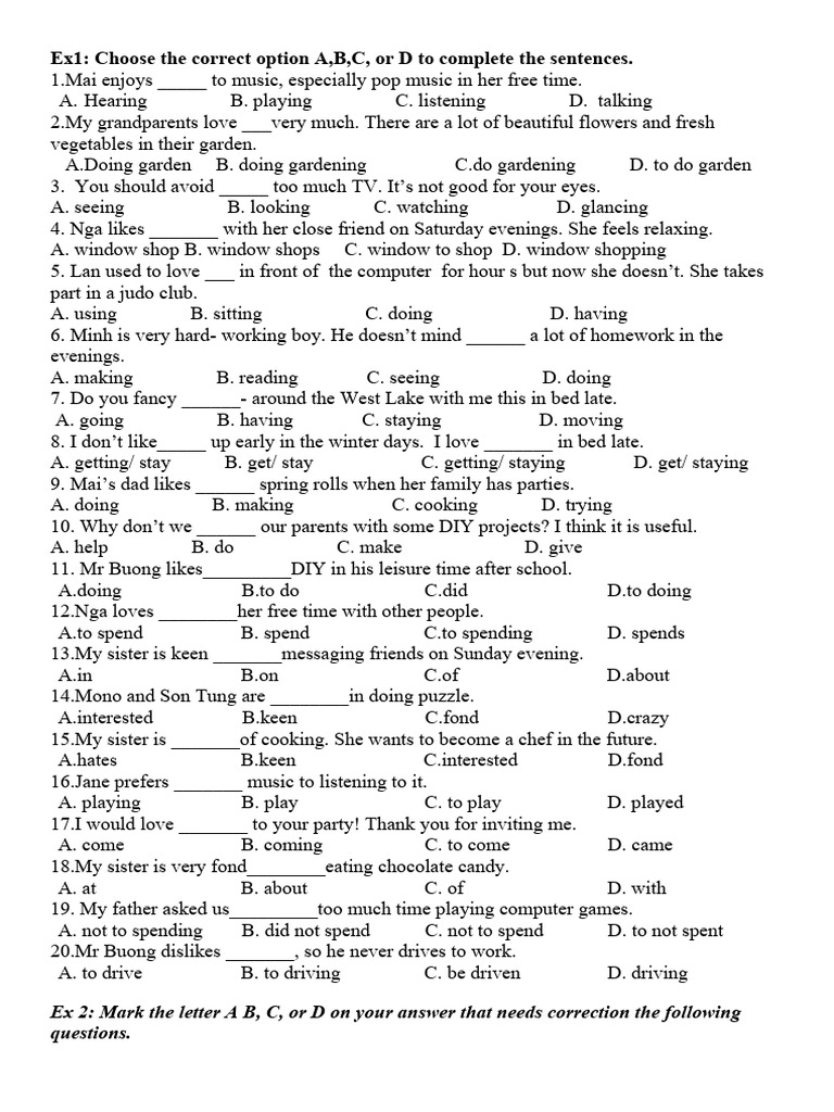 Homework grade 8 - week 1 | PDF