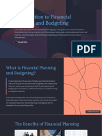 Introduction To Financial Planning and Budgeting