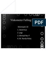 Viskometer Falling Ball