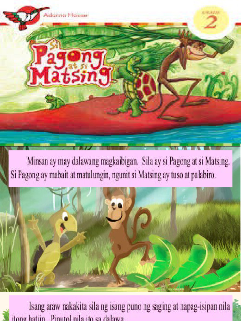 Si Pagong at Si Matsing | PDF