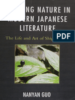 Refining Nature in Modern Japanese Literature The Life and Art of Shiga Naoya
