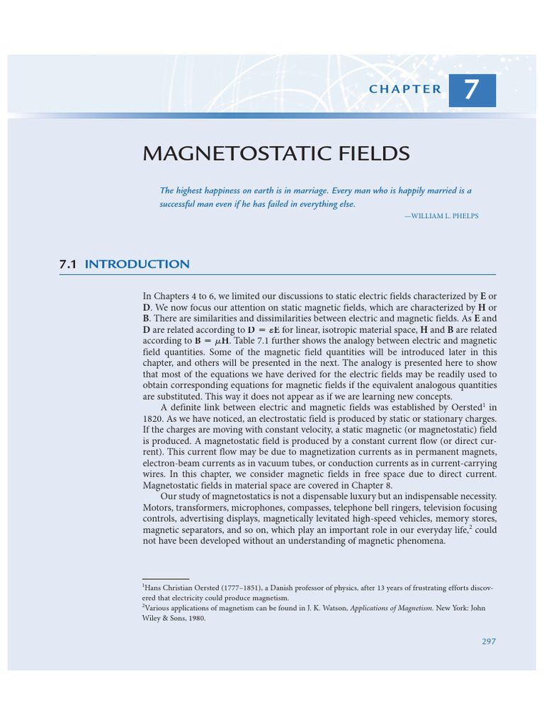 Magnetostatics Part 1 | PDF | Magnetic Field | Electromagnetism