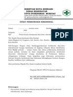 Surat Permohonan Kredensial Dan Atau Rekredensial