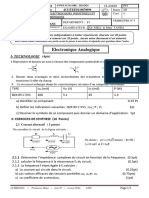 Probatoire Blanc CIRCUITS ELECTRONIQUES INDUSTRIELS ET NUMERIQUES F3 2023-2024