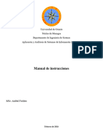 Manual Aplicación y Auditoria de Sistemas de Información  (0714612)