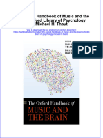 Full Chapter The Oxford Handbook of Music and The Brain Oxford Library of Psychology Michael H Thaut PDF