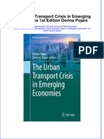 Textbook The Urban Transport Crisis in Emerging Economies 1St Edition Dorina Pojani Ebook All Chapter PDF