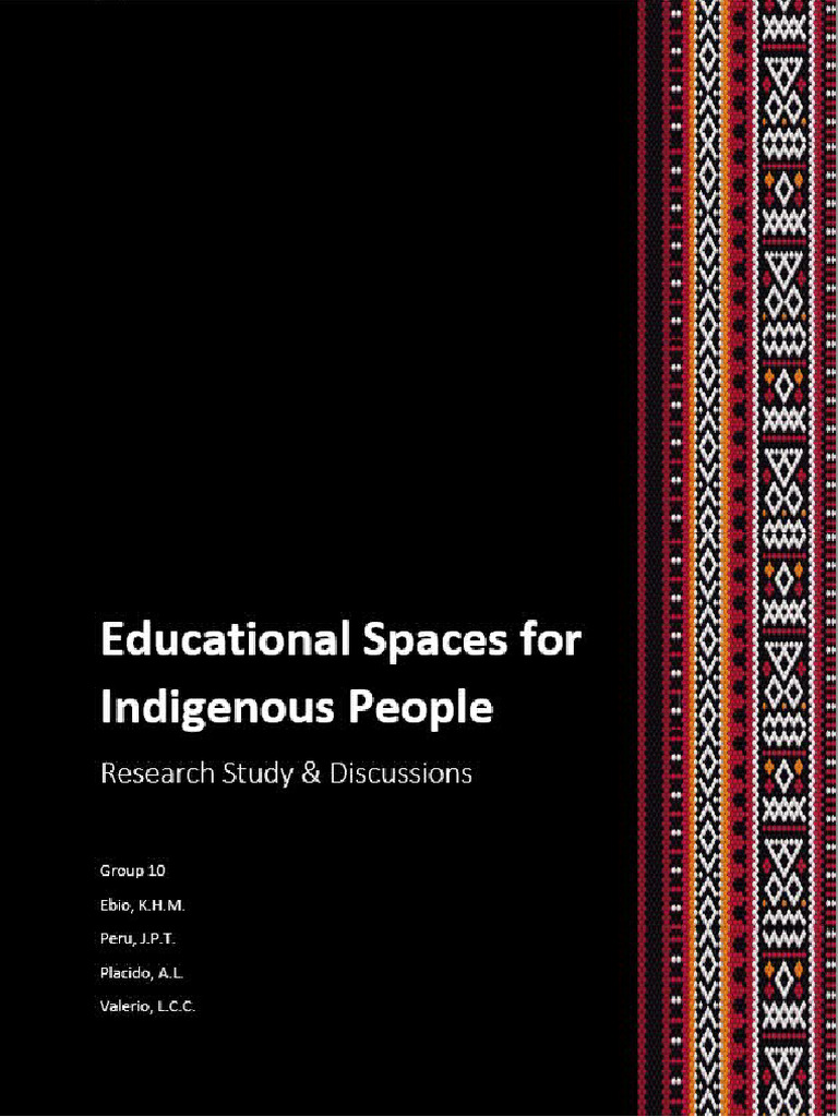 Indigenous Educational Spaces Study | PDF | Window