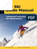 The Ski Guide Manual Advanced Techniques for the Backcountry 1nbsped 2020010266 9781493043422 9781493043439