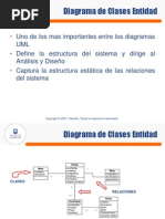 Diagrama de Clases Entidad