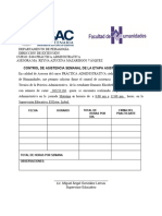 Control de Asistencia Semanal de La Etapa Asistencia Tecnica 2024