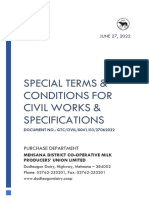 Civil 0041 SPECIAL TERMS and CONDITIONS 270622
